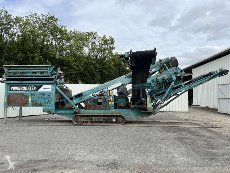 Krossning, återvinning Powerscreen