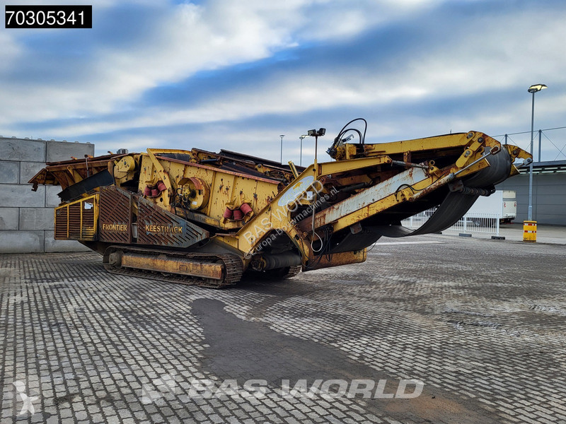 تفتيت، إعادة التدوير Keestrack