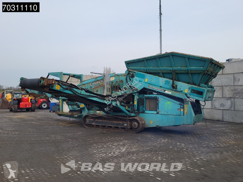 Knusning, genvinding Powerscreen WARRIOR 1400