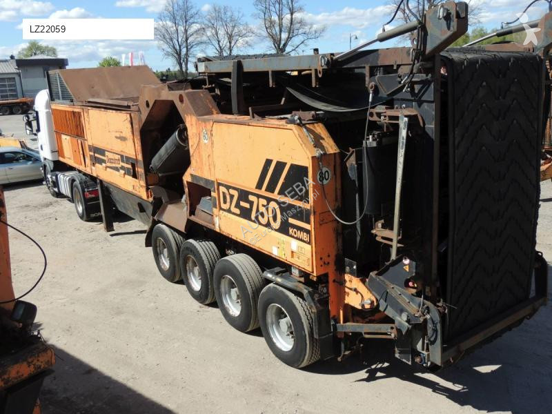 Knusning, genvinding Doppstadt DZ750 Kombi