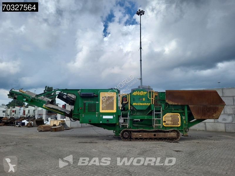 Concassage, recyclage McCloskey J40 v2