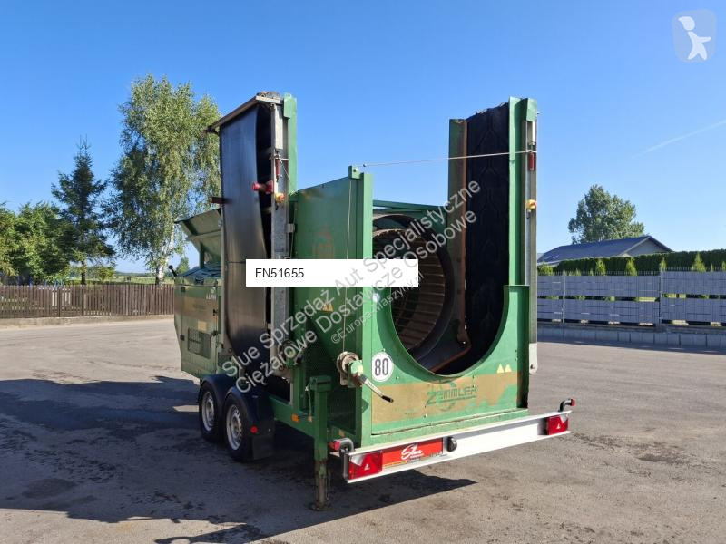 Drvenie, recyklácia Zemmler MS 1600 DMC 3500KG...