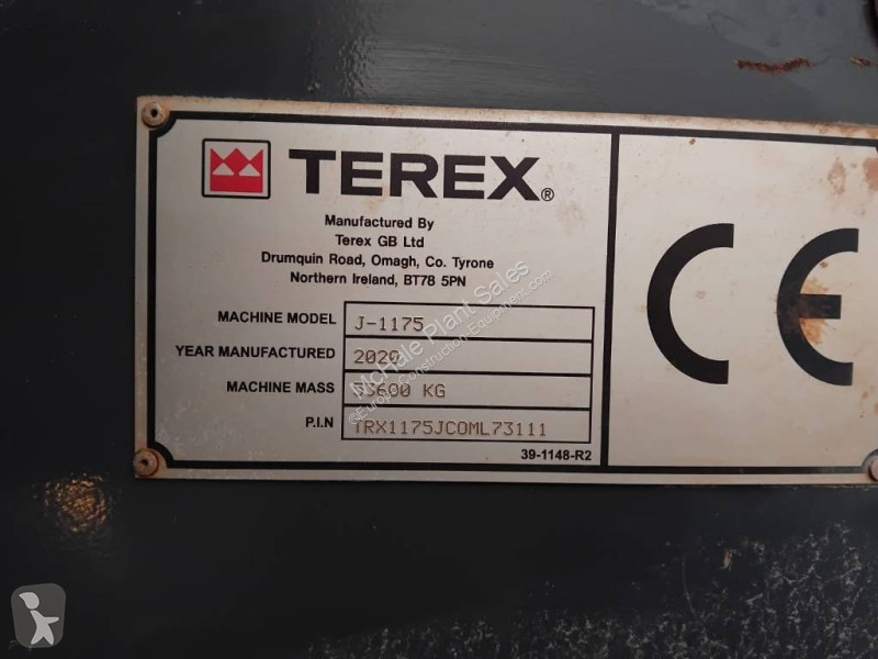Knusning, genvinding Terex J1175