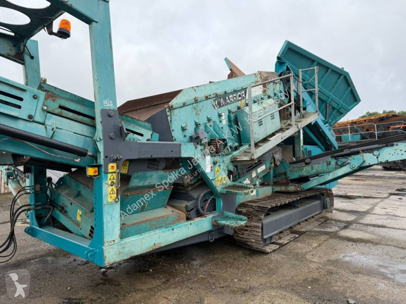 Krossning, återvinning Powerscreen