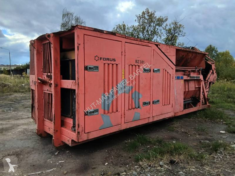 Concassage, recyclage Forus BZ381 Nowe zęby