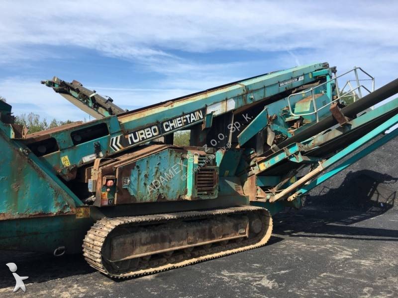 Krossning, återvinning Powerscreen Chieftain 1400