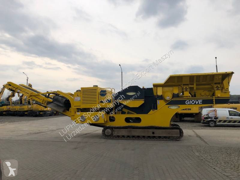 Breken, recyclen Keestrack B5 (GIOVE)