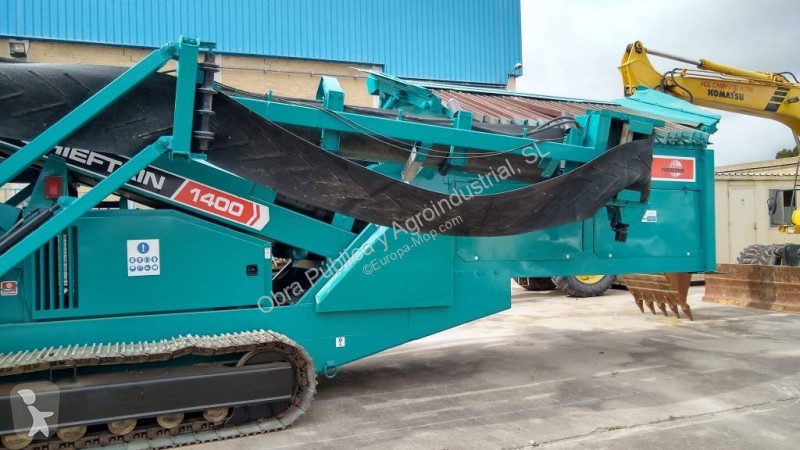 Krossning, återvinning Powerscreen Turbo