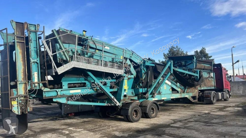 Krossning, återvinning Powerscreen