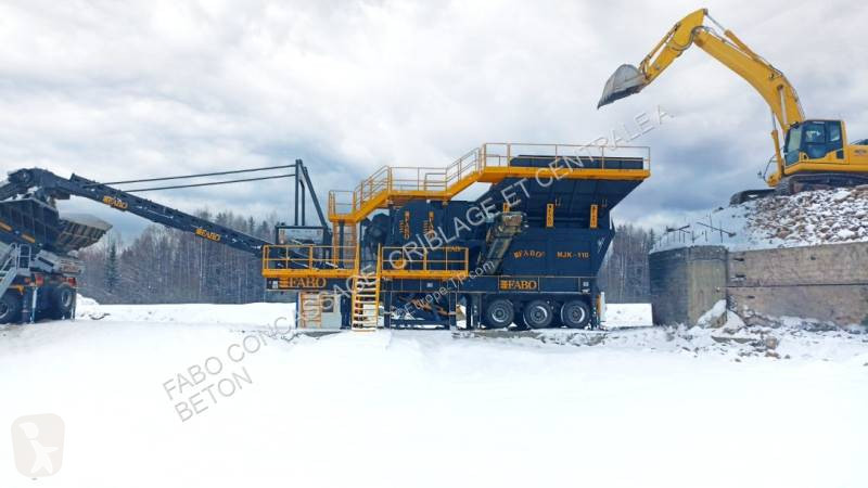 Knusning, genvinding Fabo  MCK-115 SEMI MOBILE...
