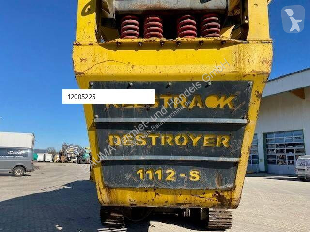 Krossning, återvinning Keestrack Destroyer 1112...