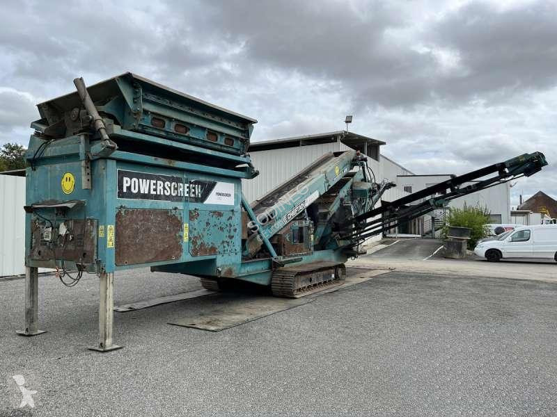 Krossning, återvinning Powerscreen