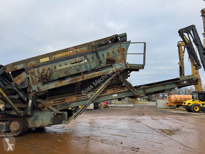 تفتيت، إعادة التدوير Powerscreen Chieftain 1800...