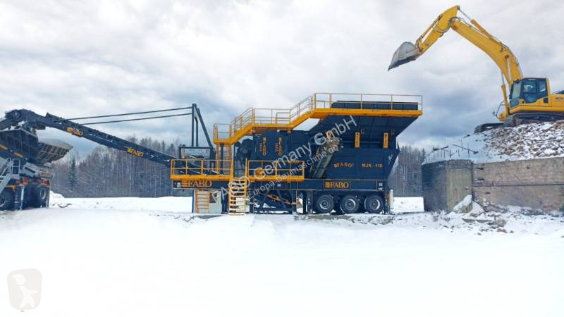 تفتيت، إعادة التدوير Fabo  MCK-115 Hartgestein...