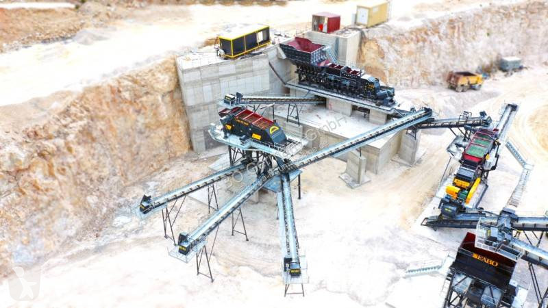 تفتيت، إعادة التدوير Fabo  750 t/h Stationäre...