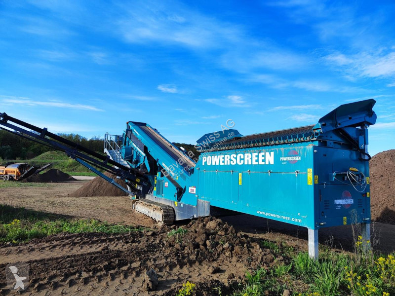 Knusning, genvinding Powerscreen