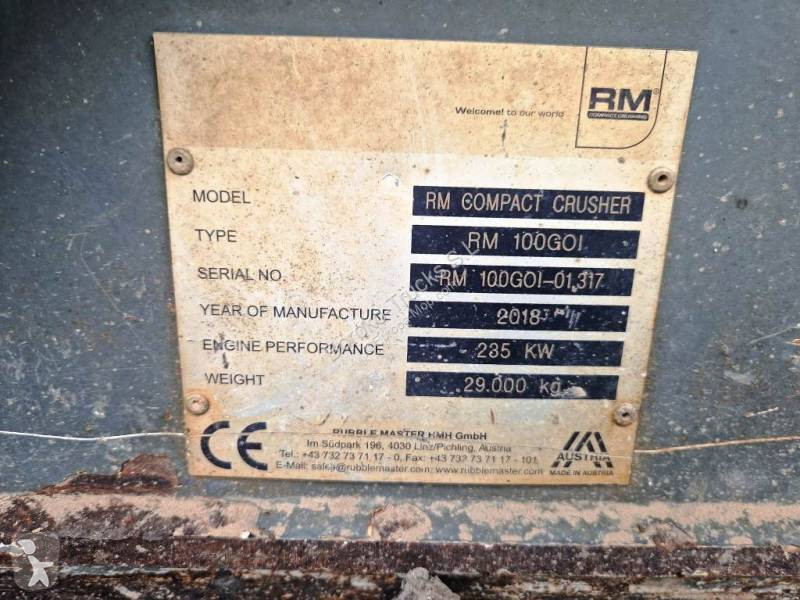 Trituración, reciclaje Continental RM 100GO