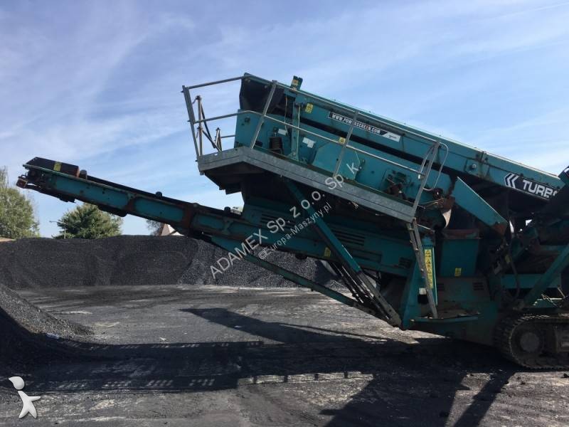Krossning, återvinning Powerscreen Chieftain 1400