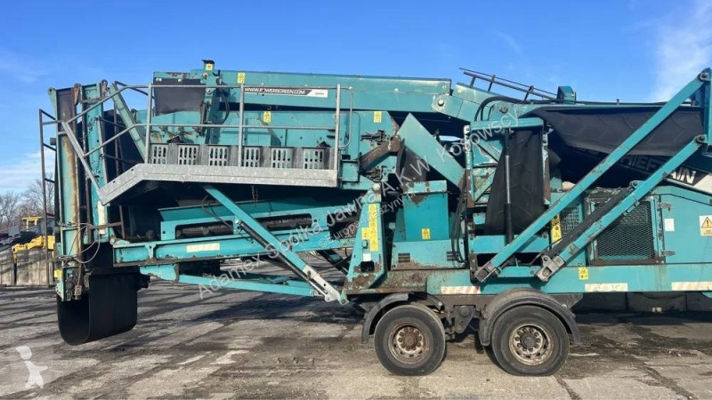Krossning, återvinning Powerscreen