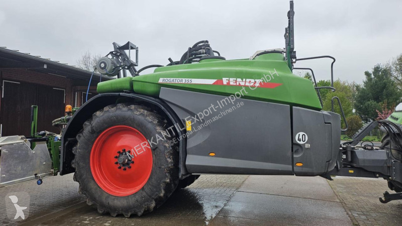 Pulverización Fendt Rogator 355