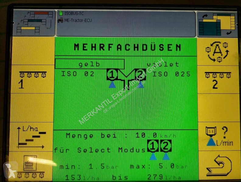 Besprutning Damman-Croes  Profi-Claas ANPA 8030