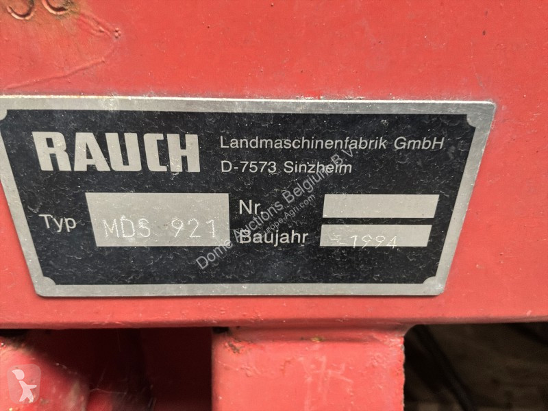 Pulvérisation Rauch MDS921