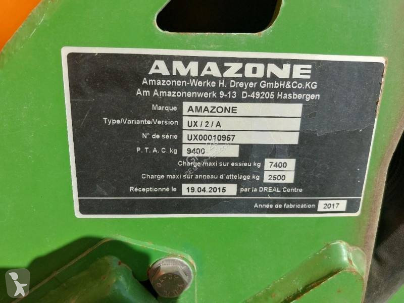 Postřikování Amazone UX4200