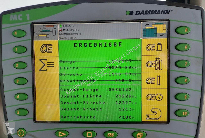 Besprutning Damman-Croes  Profi-Claas ANPA 8030