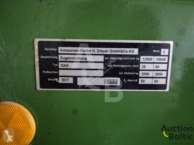 Besprutning Amazone UX 5200