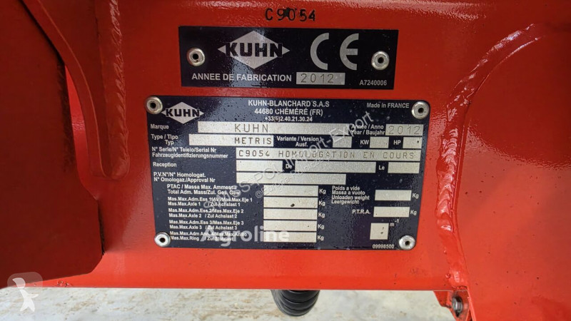 Besprutning Kuhn Metris 4100