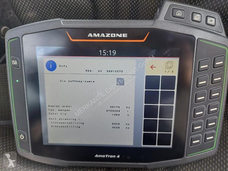 Pulverización Amazone  UX 6200 Super 28-30 M
