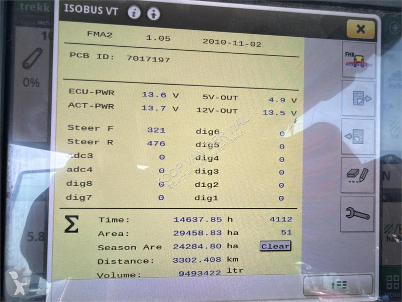Besprutning Kverneland Rau Phoenix C40