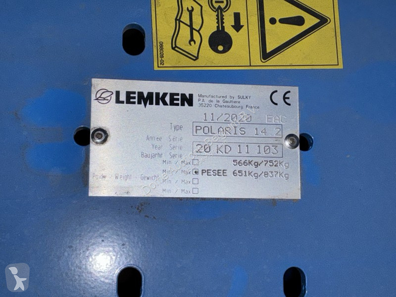 Postřikování Lemken Polaris 14/4000