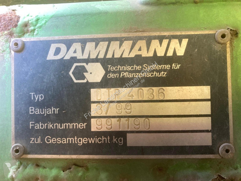 Postřikování Damman-Croes  U2100 - Dammann Trac