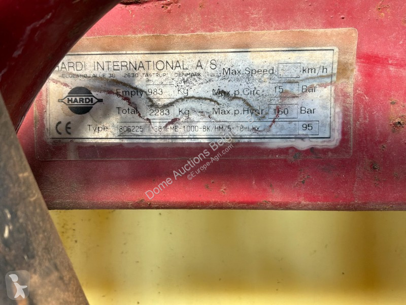 Hardi 361 -ME-1000-BK/HM/5-18-LHY spraying
