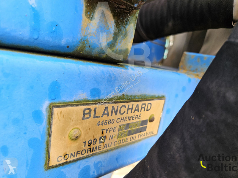 Sprøjtning Blanchard TE CENT