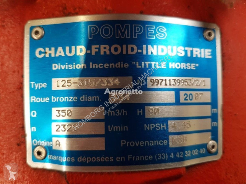 Pulverización Chaud-Froid-Industrie 125-315 /...