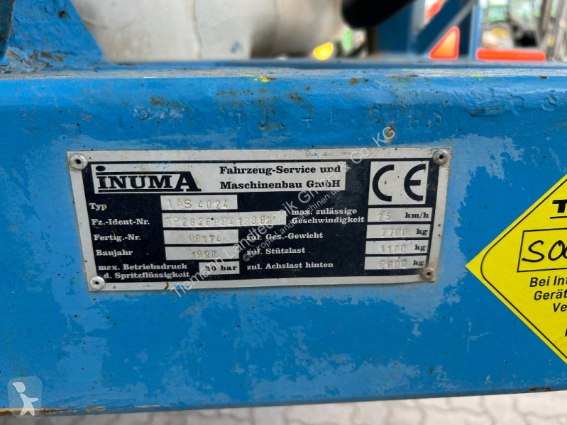 Besprutning Inuma  IAS 4024