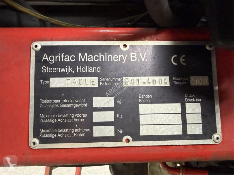 Pulverización Agrifac Eagle 2700