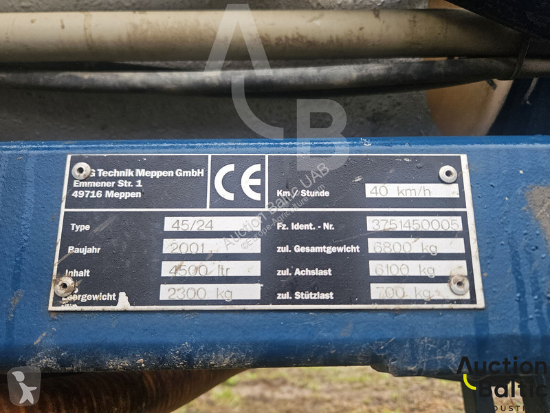 Veldspuit Lemken Albatros 45/24