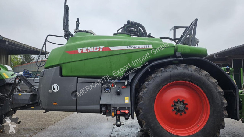 Pulverización Fendt Rogator 355