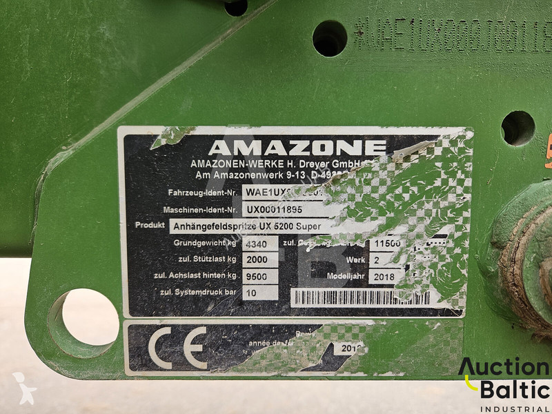 Besprutning Amazone UX 5200 Super