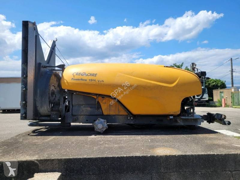Grégoire POWERFLOW 1500 VTD spraying