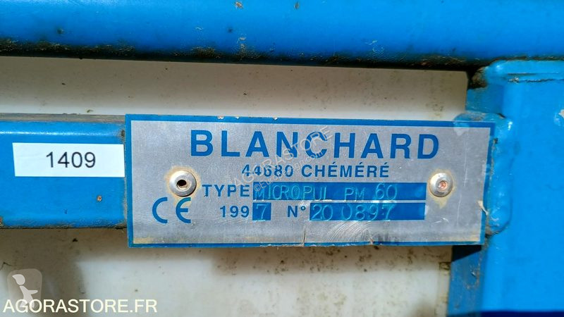 Blanchard MICROPUL PM 60 spraying
