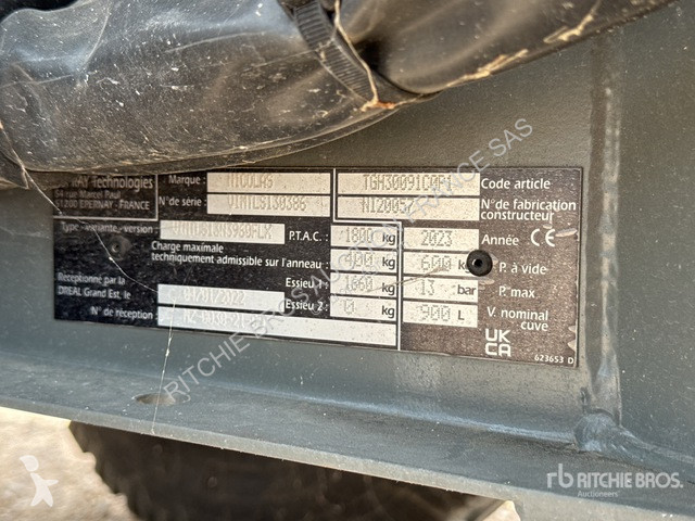 Pulverización Nicolas  TTZ 2 900 Interface