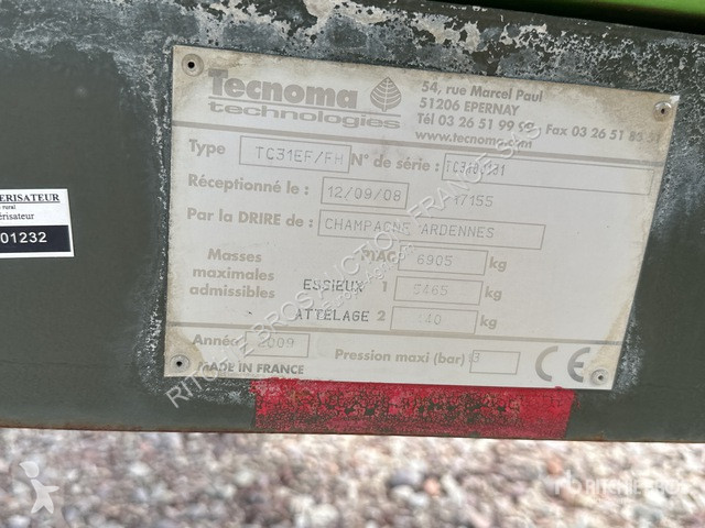 Tecnoma  Tecnis 3100 spraying