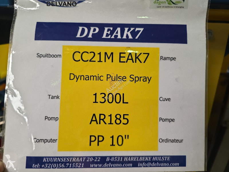 Pulverización Delvano eak7