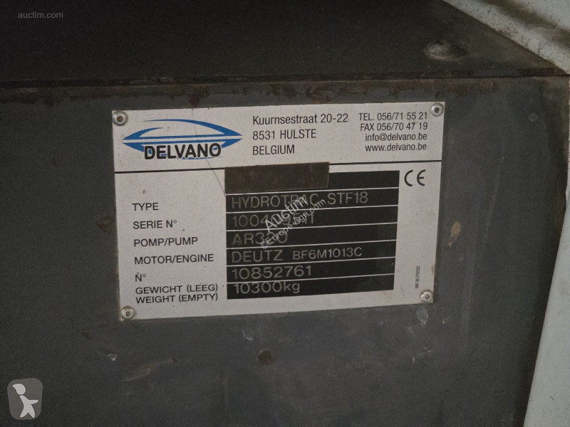 Pulverización Delvano hydrotrac-stf18