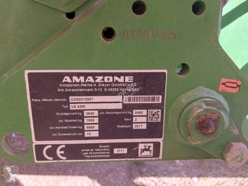 Postřikování Amazone UX4200