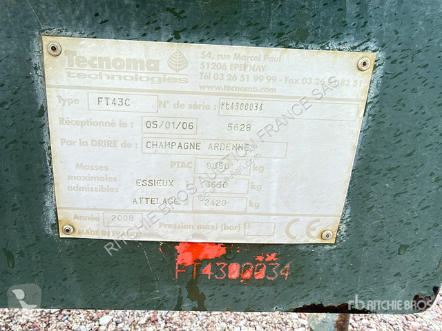 Veldspuit Tecnoma  Fortis